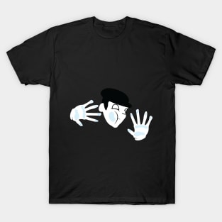 Mime Trapped in an Invisible Glass Box Layer T-Shirt